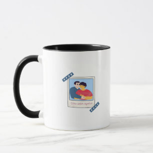 Var Bättre Tillsammans Grafisk Minimal Design Mugg