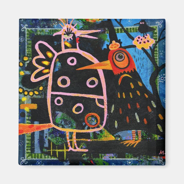 vår bazaar magnet (Framsidan)