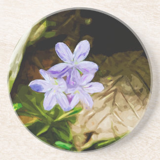 Vår Beauty a Wildblomme Abstrakt Impressionism Underlägg