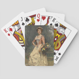 Vår Beauty (av Raimundo de Madrazo y Garreta) Casinokort