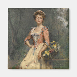 Vår Beauty (av Raimundo de Madrazo y Garreta) Magnet