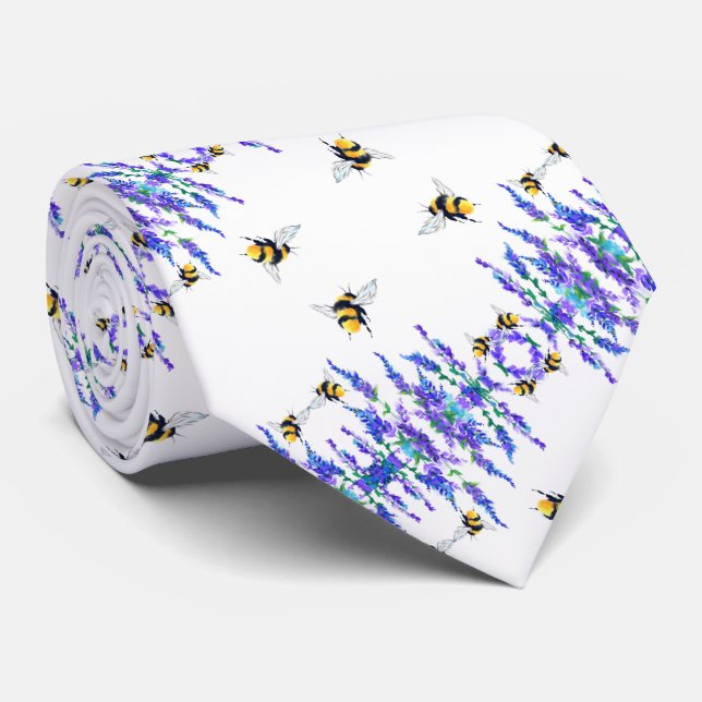 Vår Bees Neck Tie Slips (Rullad)