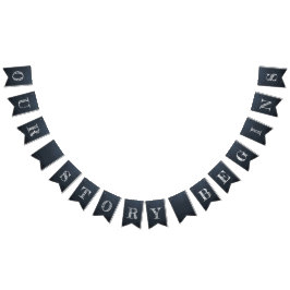 Vår berättelse börjar med Chalkboard Bröllop Vimplar