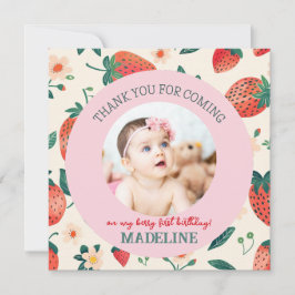 Vår Berry Sweet Birthday - tack, kort