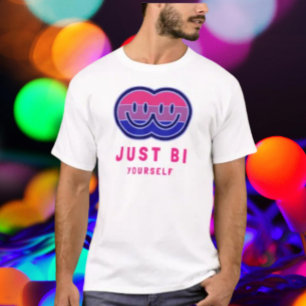 Var Bi Dig Själv: Uppkopplad Leende T-shirt