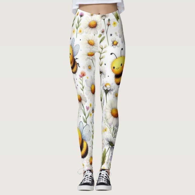 Vår Bin och Daisy Leggings (Framsida)