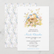 Vår Birds Baby Shower