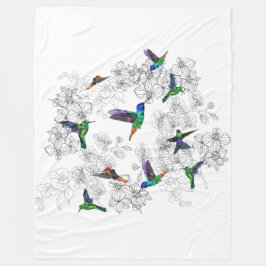 Vår Birds Fleece Blanket