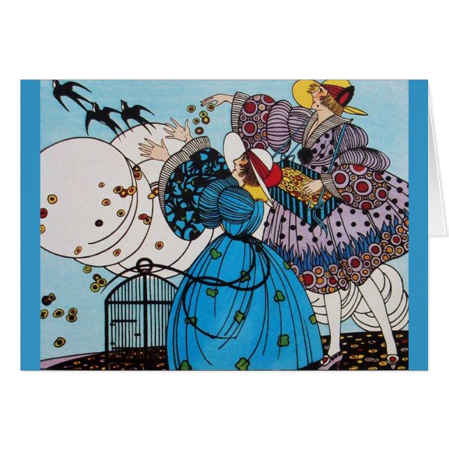 VÅR BIRDS HÄLSNINGSKORT (Framsidan Horizontal)