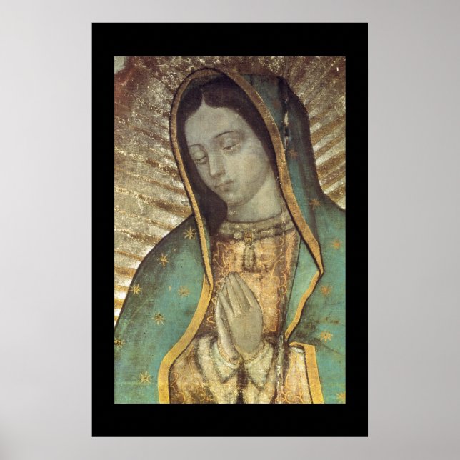 VÅR BLESSERADE MOR AV GUADALUPE POSTER (Framsidan)