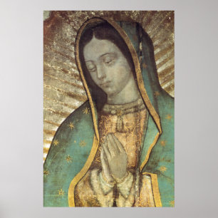 VÅR BLESSERADE MOR AV GUADALUPE POSTER