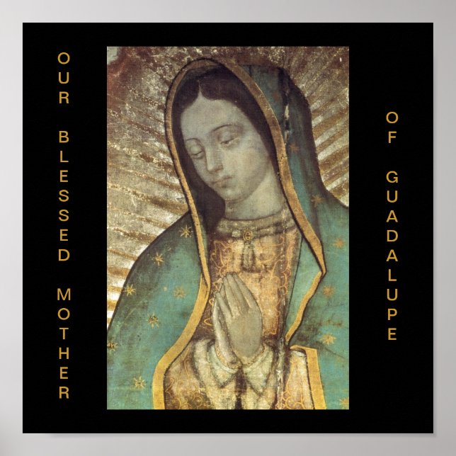 VÅR BLESSERADE MOR AV GUADALUPE POSTER (Framsidan)