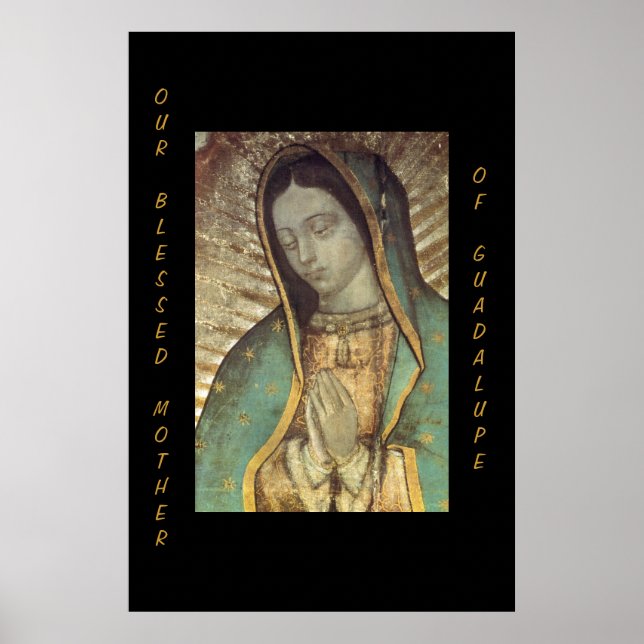 VÅR BLESSERADE MOR AV GUADALUPE POSTER (Framsidan)
