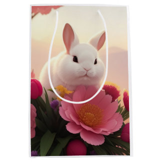 Vår Blessings Bunny Flower Vår Gift Bag