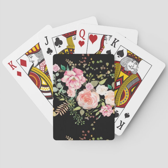 vår blomma casinokort (Baksidan)