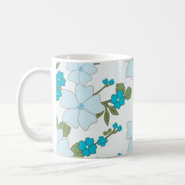Vår-blomman Kaffemugg (Vänster)