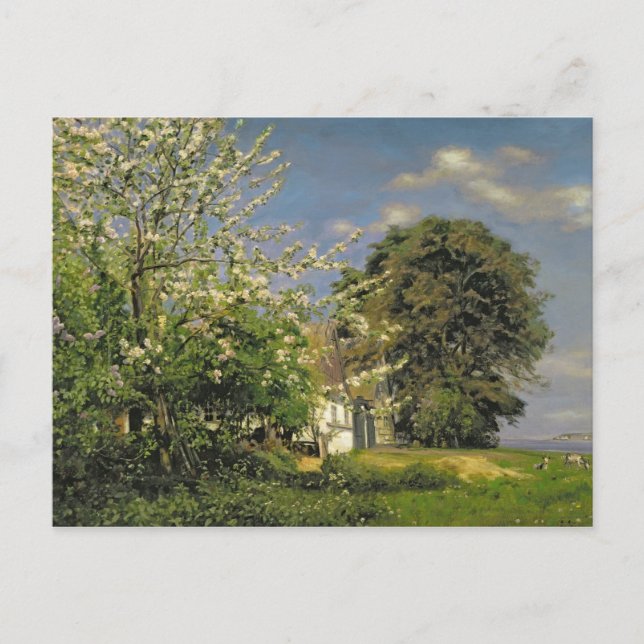 Vår Blommar, 1908 Vykort (Framsida)