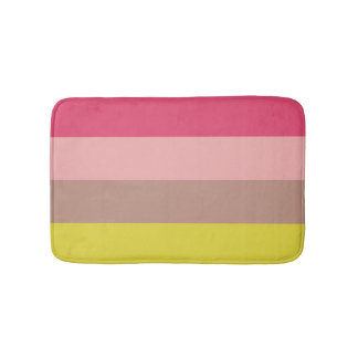 VÅR BLOMMAR 4 RAND BADRUMSMATTA