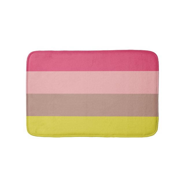 VÅR BLOMMAR 4 RAND BADRUMSMATTA (Framsidan)