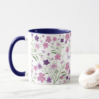 Vår Blommar Flowers Coffee Mugg