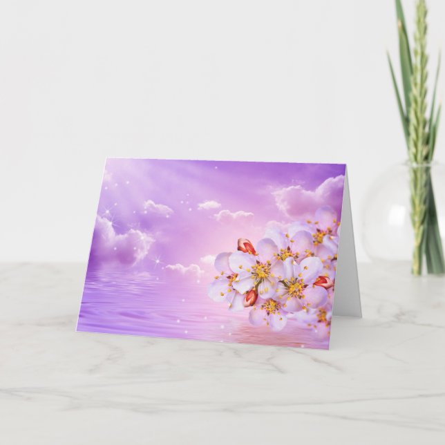 Vår Blommar Helgkort (Framsida)
