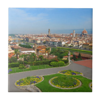 Vår blommar i Florens Kakelplatta