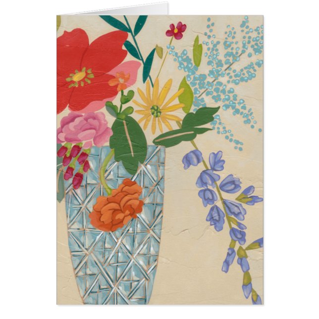 VÅR BLOMMAR II HÄLSNINGSKORT (Framsidan)