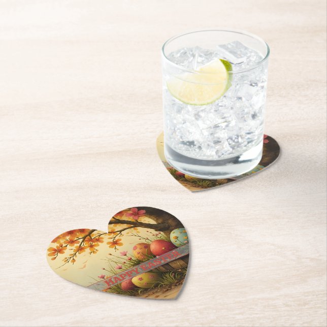 Vår Blommar Magic med Påskägg Splendor Underlägg Papper (Insitu)