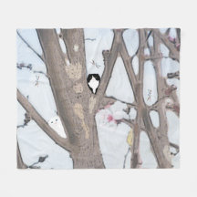 Vår Blommar Medium Fleece Blanket