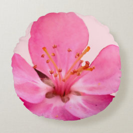 Vår Blommar Rund Kudde