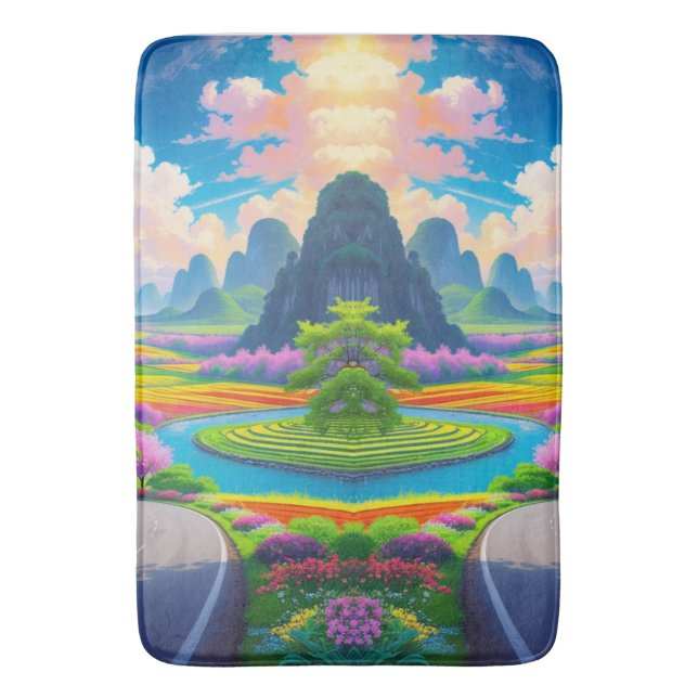 "Vår Blommar Väg - Scenen Badrumsmatta (Framsidan (Vertikal))