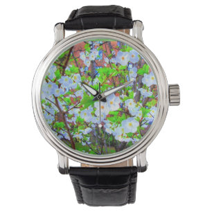 vår Blommars bevakning Armbandsur