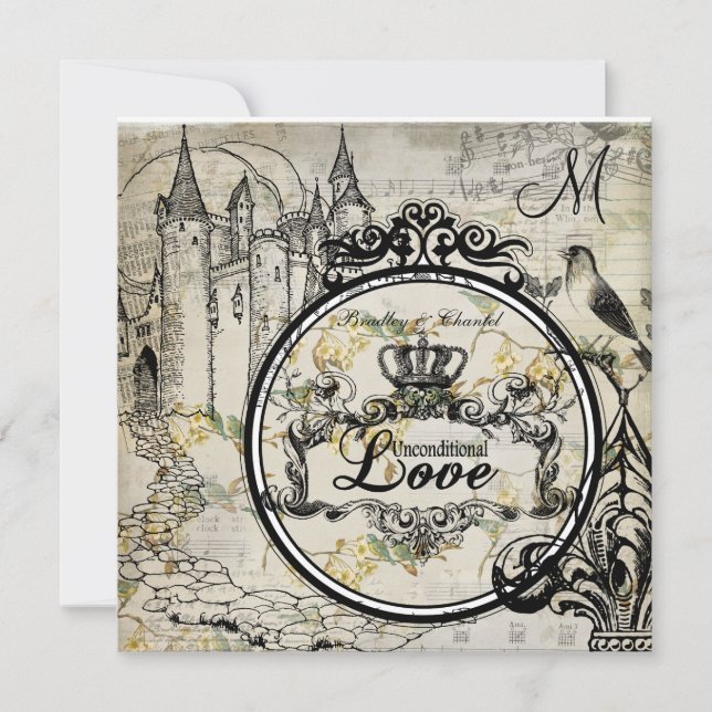 Vår Blommars Ovillkorlig inbjudan till Kärlek-bröl (Framsida)