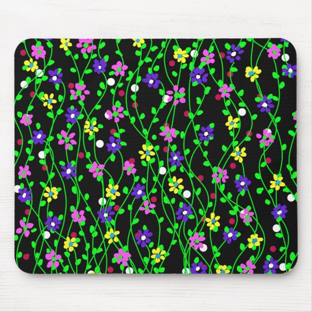 Vår Blommigt Art Musmatta (Framsidan)