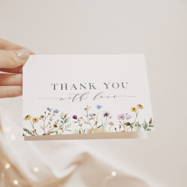Vår Blommigt Baby i Bloom Baby Shower Tack Kort