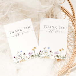 Vår Blommigt Baby i Bloom Baby Shower Tack Kort