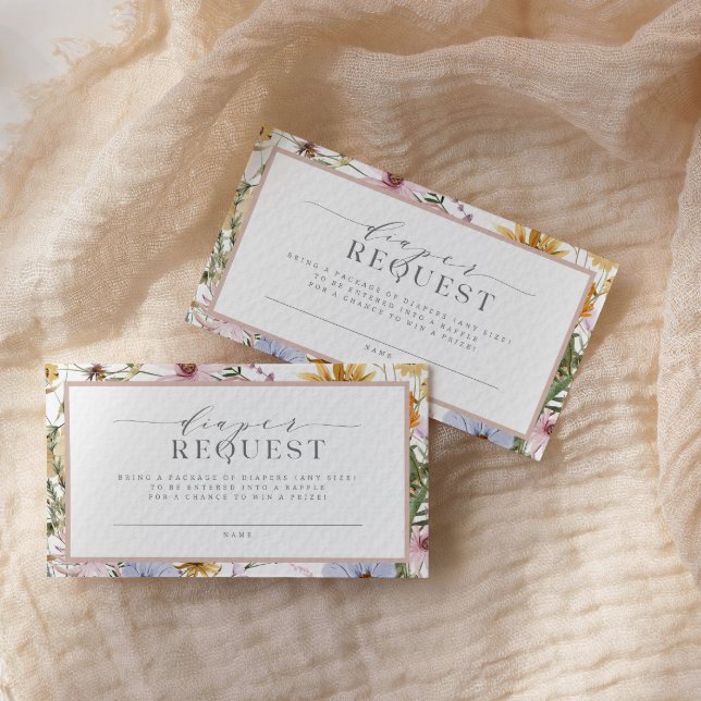 Vår Blommigt Baby i Bloom Diaper Raffle | Tilläggskort (Skapare uppladdad)