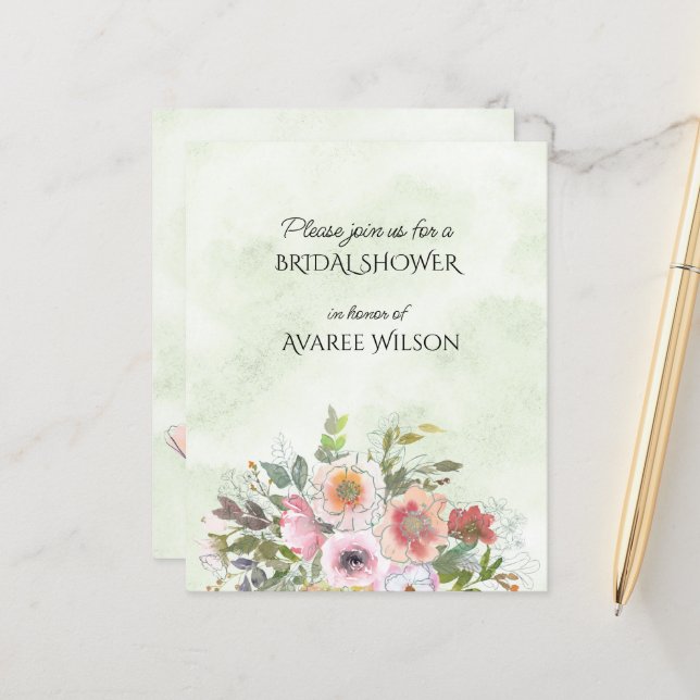 Vår Blommigt Bouquet (Fram/Back In Situ)