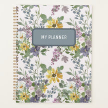 Vår Blommigt Day Planner
