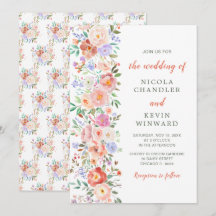 Vår Blommigt Flowers Bröllop