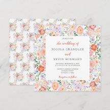 Vår Blommigt Flowers Bröllop