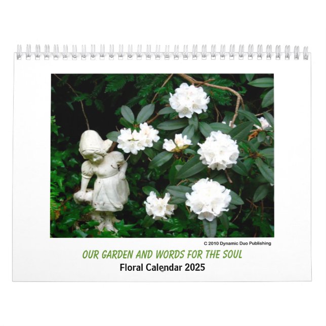 Vår Blommigt Garden 2025-kalender Kalender (Omslag)