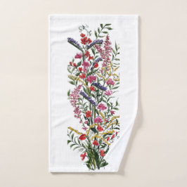 Vår Blommigt Guest Hand Towel