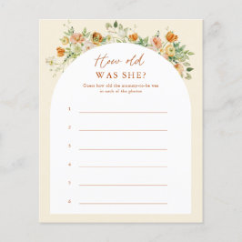 Vår Blommigt hur gammal var hon babyvilt?