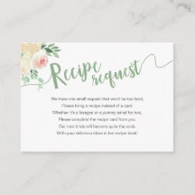 Vår Blommigt Mason Burk Shower Recipe-begäran
