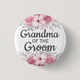 Vår Blommigt-morma från groomknappen Knapp