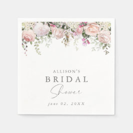 Vår Blommigt Napkins Pappersservett