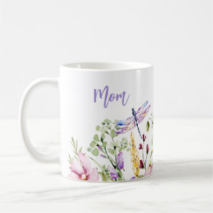 Vår Blommigt Personlig Mamma Kaffe Mugg