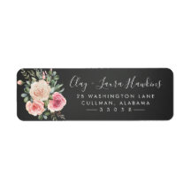 Vår Blommigt | Returadressetikett
