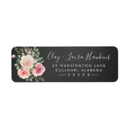 Vår Blommigt | Returadressetikett Returadress Etikett